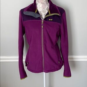 Koppen Medium Purple Zip Up Sweatshirt